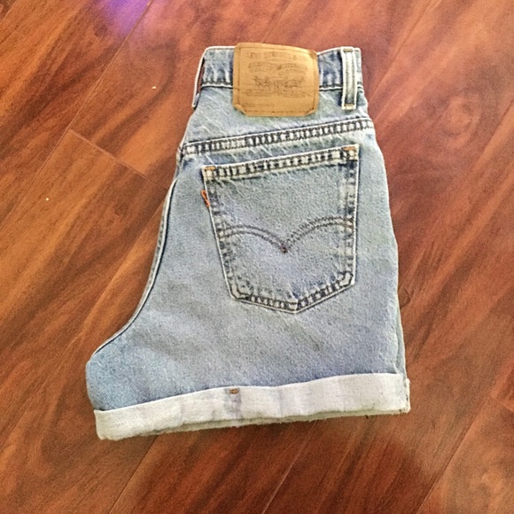Levi's Pants - Levi’s 954 vintage high waist denim shorts